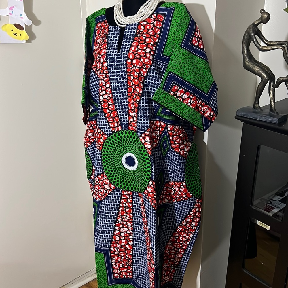 Shirt Ankara dress